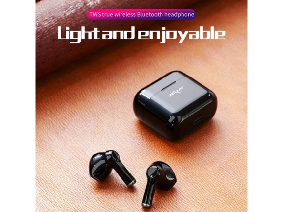 T3 Black Wireless Earphones — Wireless Earbuds, ZEALOT