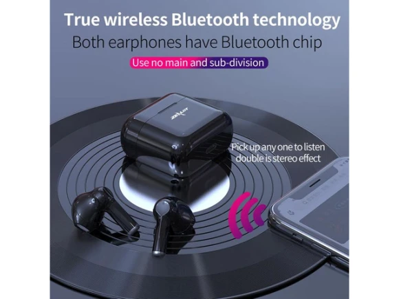 T3 True Wireless Stereo Bluetooth Earphones — Wireless Earbuds, ZEALOT