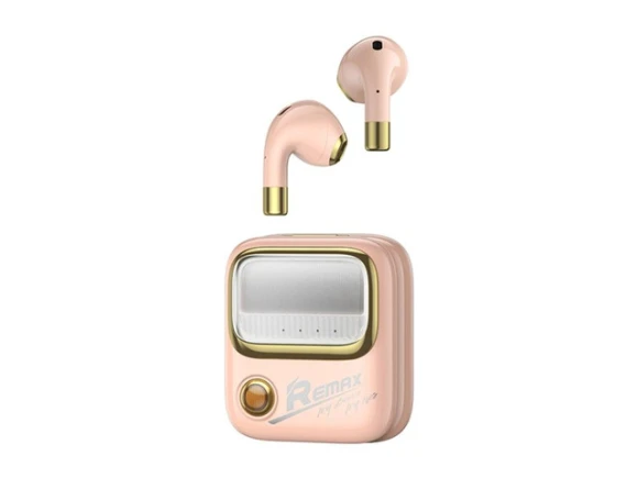 True Wireless Bluetooth Earphone, Pink — Wireless Earbuds, REMAX