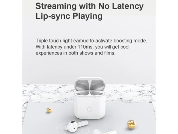 True Wireless Bluetooth Earphones — Wireless Earbuds, QCY