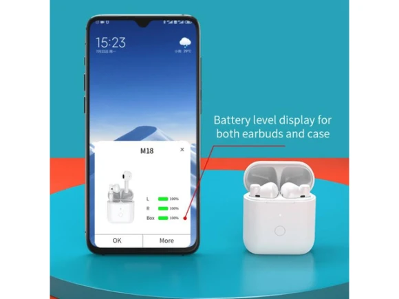 True Wireless Bluetooth Earphones — Wireless Earbuds, QCY