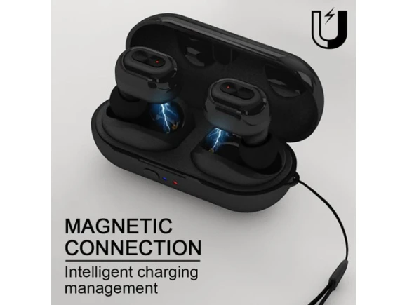 True Wireless Stereo Earphones, White — Wireless Earbuds, allentian