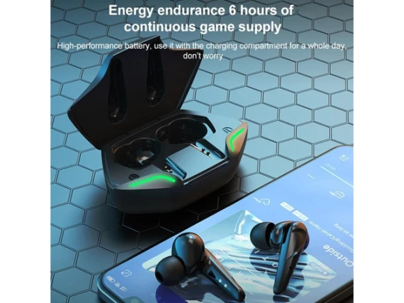 TWS stereo gaming earphone — Wireless Earbuds, allentian