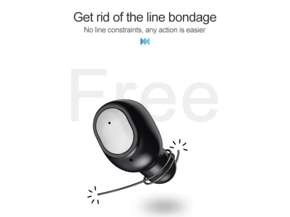 Wireless Bluetooth Earphones, TWS Binaural Stereo — Wireless Earbuds, allentian