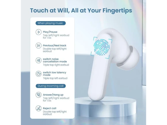 Wireless Bluetooth earphones — Wireless Earbuds, Haylou