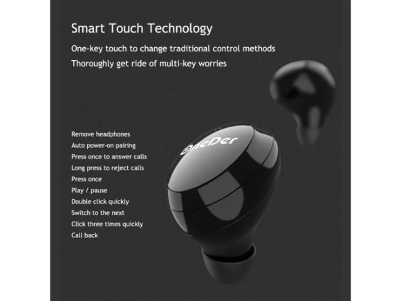 Wireless Earphones — Wireless Earbuds, OneDer