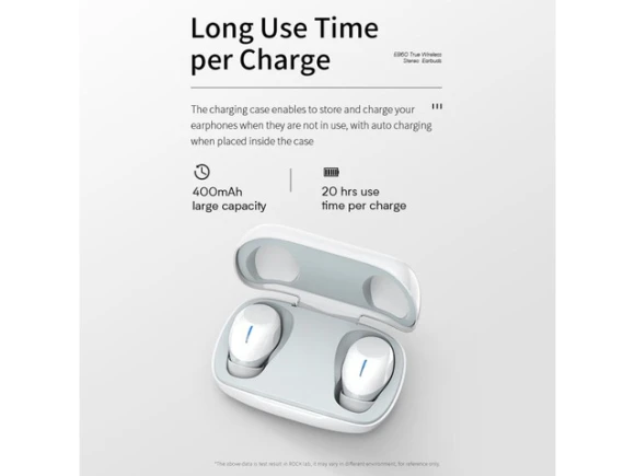 Wireless Stereo Earphones — Wireless Earbuds, ROCK