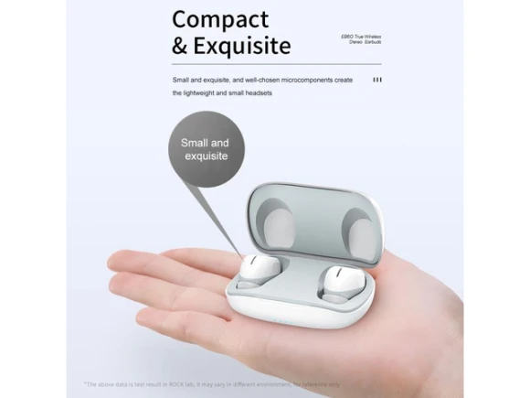Wireless Stereo Earphones — Wireless Earbuds, ROCK