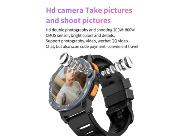 4G Smartwatch with 2GB RAM/16GB ROM — Smart Watch, allentian