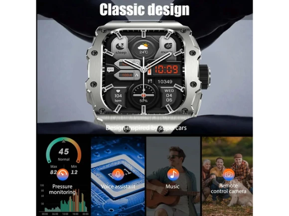 AMOLED Bluetooth Calling Smartwatch — Smart Watch, allentian