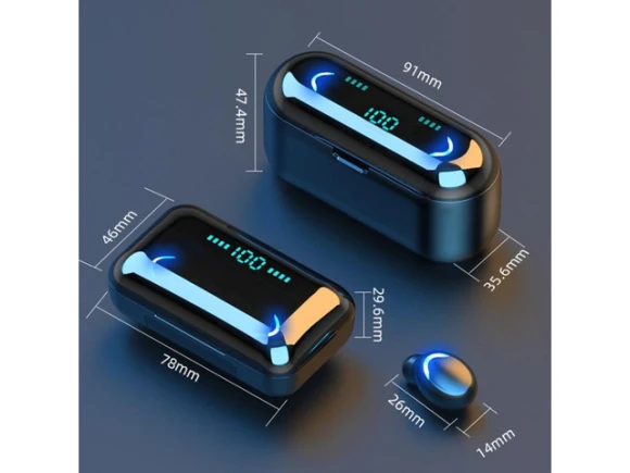 F9-5 Bluetooth Earphones — Wireless Earbuds, allentian