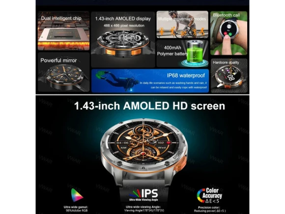 Smartwatch Tank T2 — Smart Watch, allentian