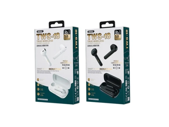 True Wireless Stereo Bluetooth Earphones — Wireless Earbuds, REMAX