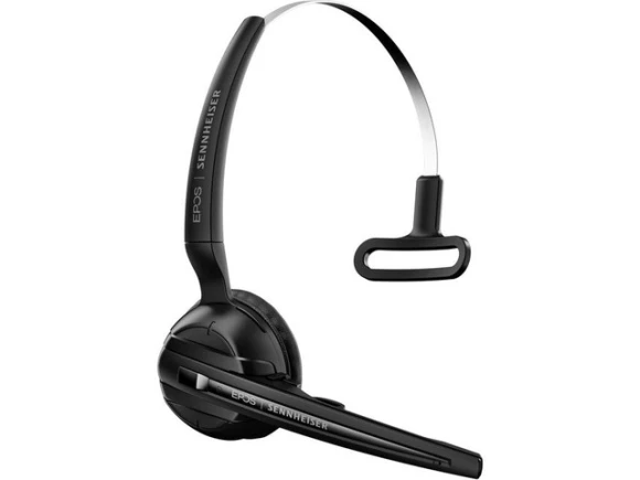 Wireless DECT Single-Sided Headset System for Phone — Wireless Earbuds, EPOS