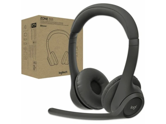 Wireless Headset with Microphone — Wireless Earbuds, Logitech