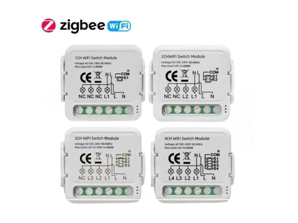 4-Channel Smart Switch Module — Smart Switch, allentian