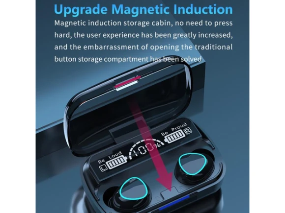 M10 Green Wireless Bluetooth Earphones — Wireless Earbuds, allentian