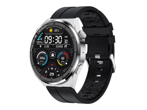 Smart Watch PG3 Pro, Black Silver — Smart Watch, allentian