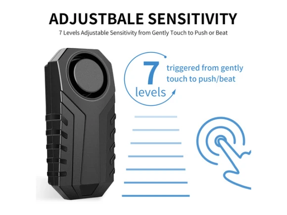 Wireless Bike Alarm — Motion Sensor, GREENCYCLE
