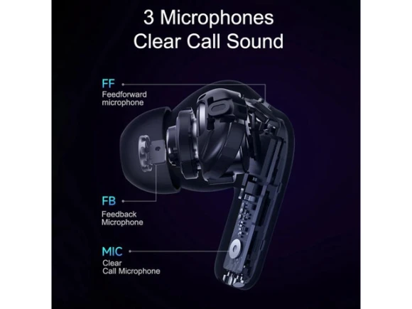 Wireless Bluetooth Earphones, White — Wireless Earbuds, Redmi