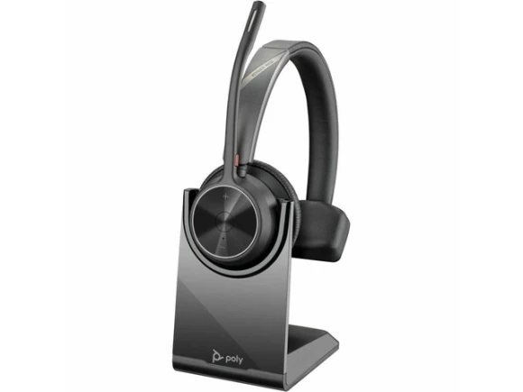 Bluetooth Mono Headset with USB-C — Wireless Earbuds, HP