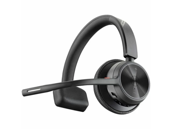 Bluetooth Mono Headset with USB-C — Wireless Earbuds, HP