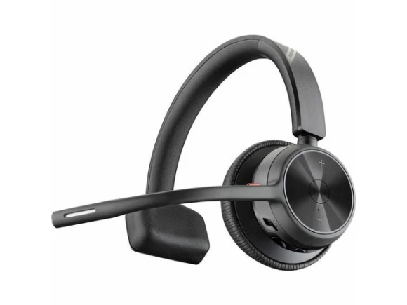 Bluetooth Mono Headset with USB-C — Wireless Earbuds, HP