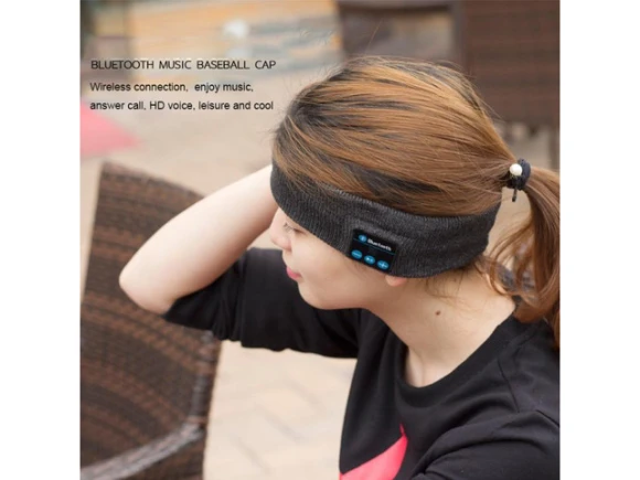 Bluetooth Sport Headband — Wireless Earbuds, My-Call