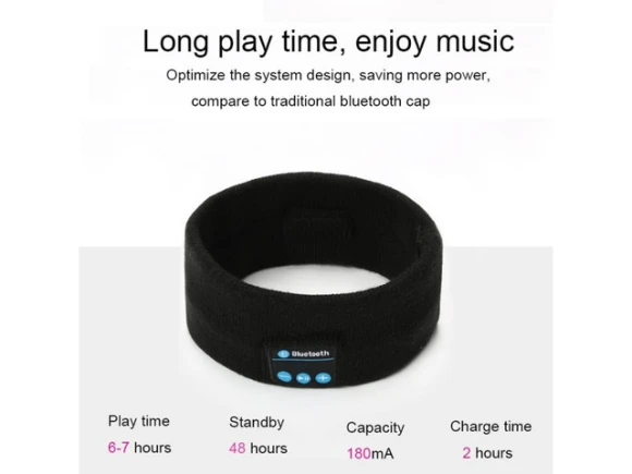 Bluetooth Sport Headband — Wireless Earbuds, eForChina