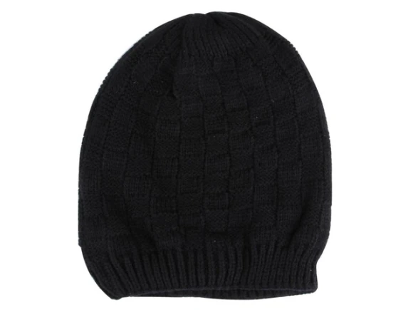 Knitted Winter Hat with Bluetooth Headset and Microphone — Wireless Earbuds