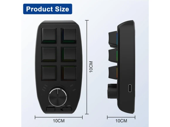 Mechanical Gaming Keypad — Bluetooth Keyboard, eForChina