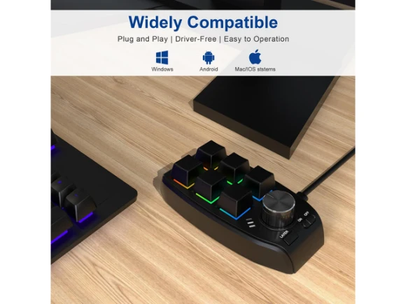 Mechanical Gaming Keypad — Bluetooth Keyboard, eForChina