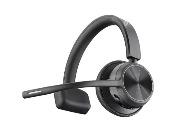 Mono On-Ear Headset — Wireless Earbuds, Poly