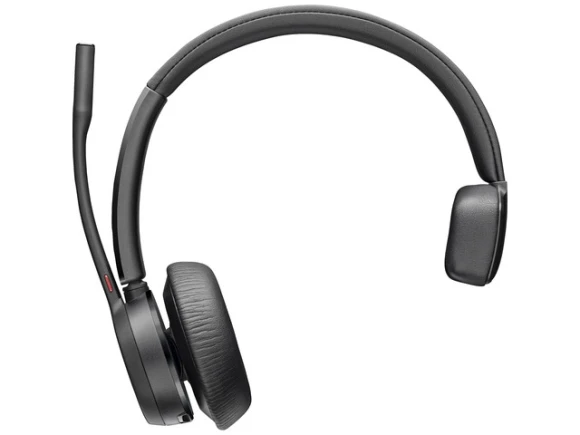 Mono On-Ear Headset — Wireless Earbuds, Poly