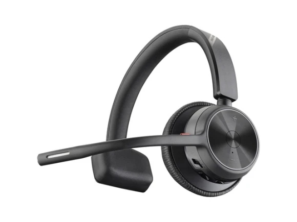 Mono On-Ear Headset — Wireless Earbuds, Poly