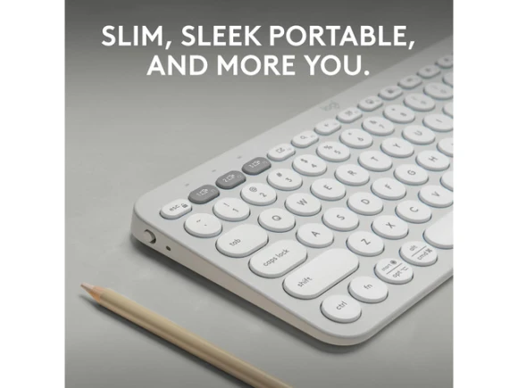 Pebble Keys 2 wireless keyboard — Bluetooth Keyboard, Logitech