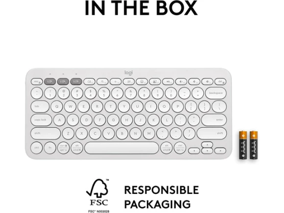 Pebble Keys 2 wireless keyboard — Bluetooth Keyboard, Logitech