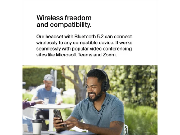 SoundForm Adapt Wireless Over-Ear Headset — Wireless Earbuds, Belkin