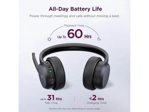 Wireless VoIP Headset — Wireless Earbuds, Lenovo