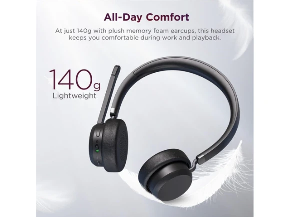 Wireless VoIP Headset — Wireless Earbuds, Lenovo