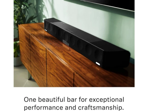 AMBEO Soundbar Max Soundbar, Black, Single unit — Sound Bar, Sennheiser