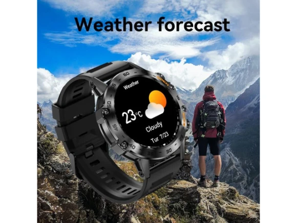 Black Smart Watch K52 — Smart Watch, eForChina
