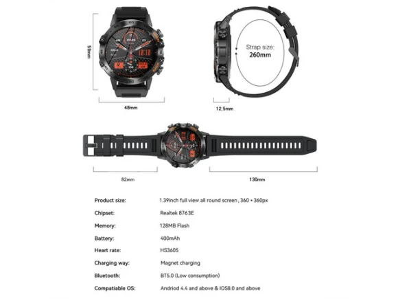 Black Smart Watch — Smart Watch