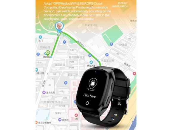Black Smart Watch — Smart Watch, eForChina