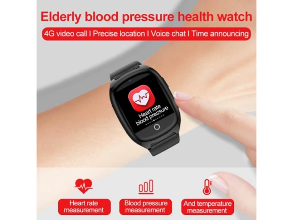 Black Smart Watch — Smart Watch, eForChina