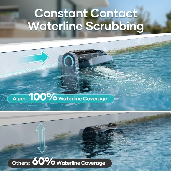 Cordless Robotic Pool Cleaner — Robotic Pool Cleaner, AIPER