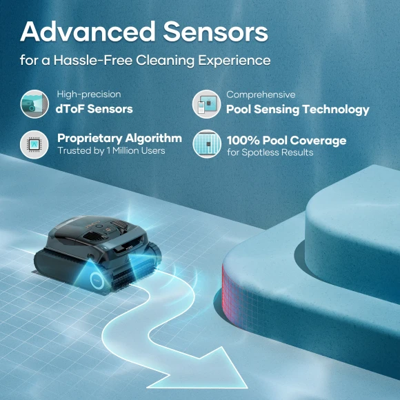 Cordless Robotic Pool Cleaner — Robotic Pool Cleaner, AIPER