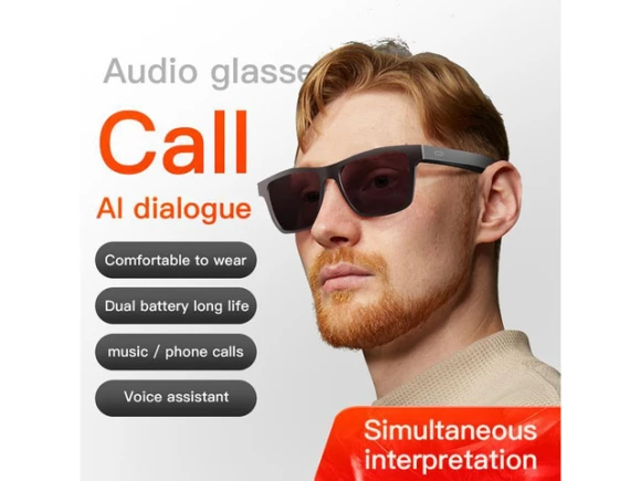 Smart Audio Bluetooth Glasses, AI Translation Style — Smart Glasses