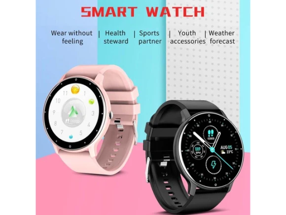 Smart Watch, Silicone Black — Smart Watch, eForChina
