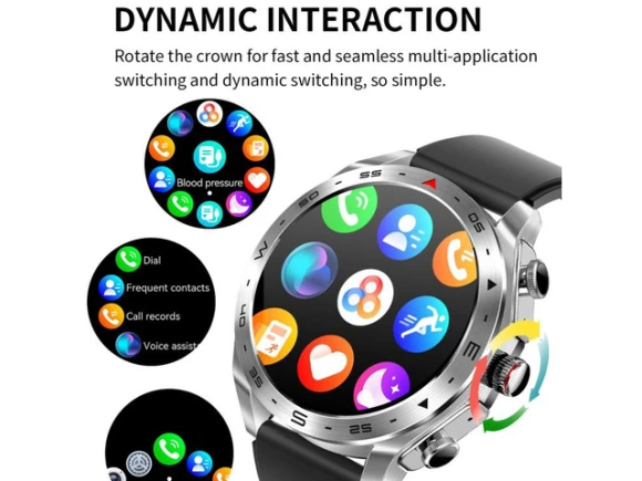Smart Watch with Bluetooth Earphones — Smart Watch, LEMFO